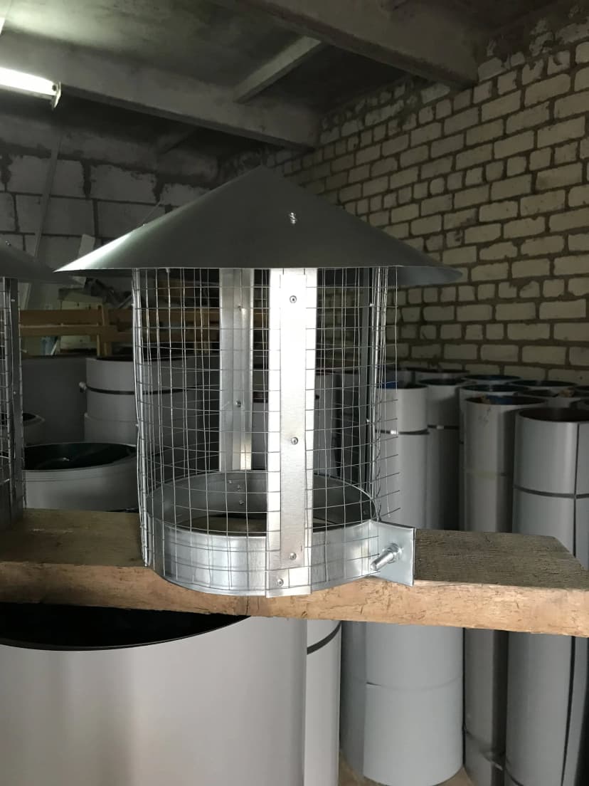 круглый зонтик с сеткой