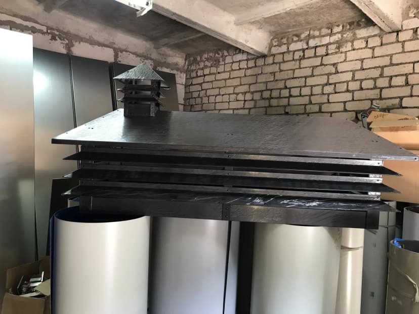 зонт-жалюзи двухъярусный