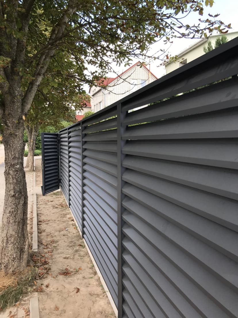 забор-жалюзи