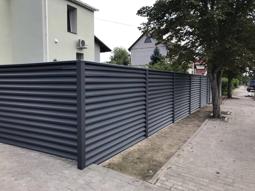 забор-жалюзи