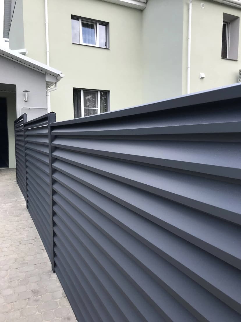 забор-жалюзи